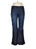 J.Crew Chevron-herringbone Blue Jeans Size 33 waist - photo 1