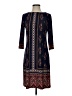Wisp Paisley Blue Casual Dress Size 4 - photo 1