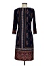 Wisp Paisley Blue Casual Dress Size 4 - photo 2