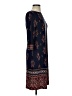 Wisp Paisley Blue Casual Dress Size 4 - photo 4