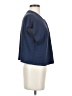 Splendid Blue Short Sleeve Blouse Size S - photo 4