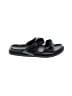 Lulus 100% Leather Black Sandals Size 5 - photo 1