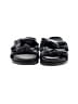 Lulus 100% Leather Black Sandals Size 5 - photo 2