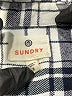 Sundry 100% Cotton Plaid Silver Long Sleeve Button-Down Shirt Size Med (2) - photo 7