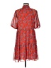CeCe 100% Polyester Paisley Red Casual Dress Size M - photo 2