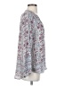 Dylan Blue Long Sleeve Blouse Size S - photo 4