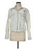 Divided by H&M 100% Cotton Ivory Denim Jacket Size 8 - photo 1