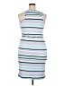 No Boundaries Stripes Blue Casual Dress Size XXL - photo 2