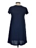 Alya Solid Blue Casual Dress Size S - photo 2