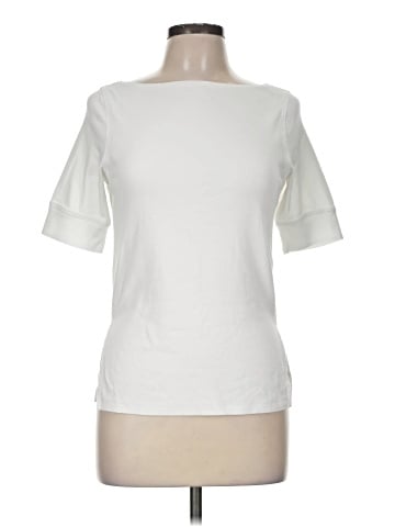 Madewell Elbow-Sleeve Boatneck Tee (view 1)
