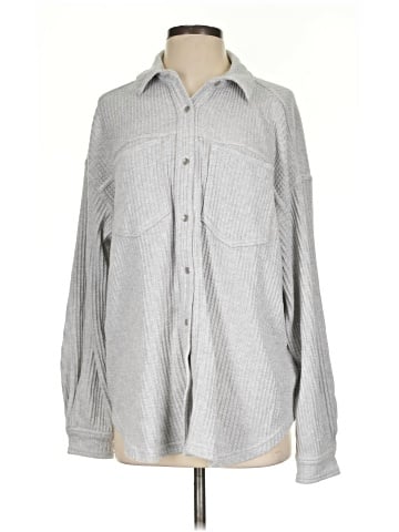 Aerie Long Sleeve Button-Down Shirt (view 1)