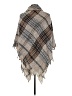 Modena 100% Polyester Brown Tan Poncho One size - photo 2