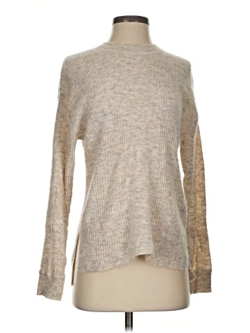 Madewell Ribbed Alpaca-Blend Crewneck Sweater (view 1)