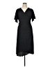 Halogen 100% Polyester Chevron-herringbone Black Casual Dress Size XL - photo 1