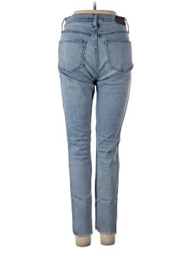 Madewell 9" High-Rise Skinny Jeans in Allegra Wash: Rip and Repair Edition (view 2)