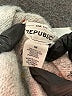 For The Republic Tweed Gray Turtleneck Sweater Size M - photo 7