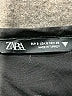 Zara Solid Black Casual Skirt Size S - photo 4