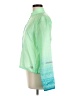 New Balance 100% Polyester Green Track Jacket Size M - photo 5