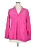 Lilly Pulitzer 100% Silk Pink Long Sleeve Silk Top Size XL - photo 1