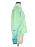 New Balance 100% Polyester Green Track Jacket Size M - photo 4