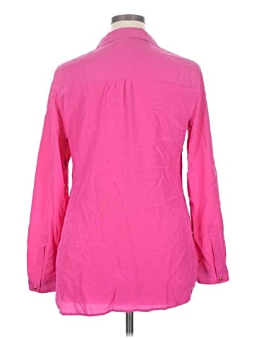 Lilly Pulitzer Long Sleeve Silk Top (view 2)