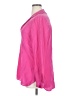 Lilly Pulitzer 100% Silk Pink Long Sleeve Silk Top Size XL - photo 5