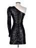 Assorted Brands 100% Polyester Silver Cocktail Dress Size S - photo 2