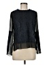 Aryn K. Black Long Sleeve Blouse Size M - photo 1