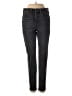 American Eagle Outfitters Stripes Black Jeans Size 6 - photo 1