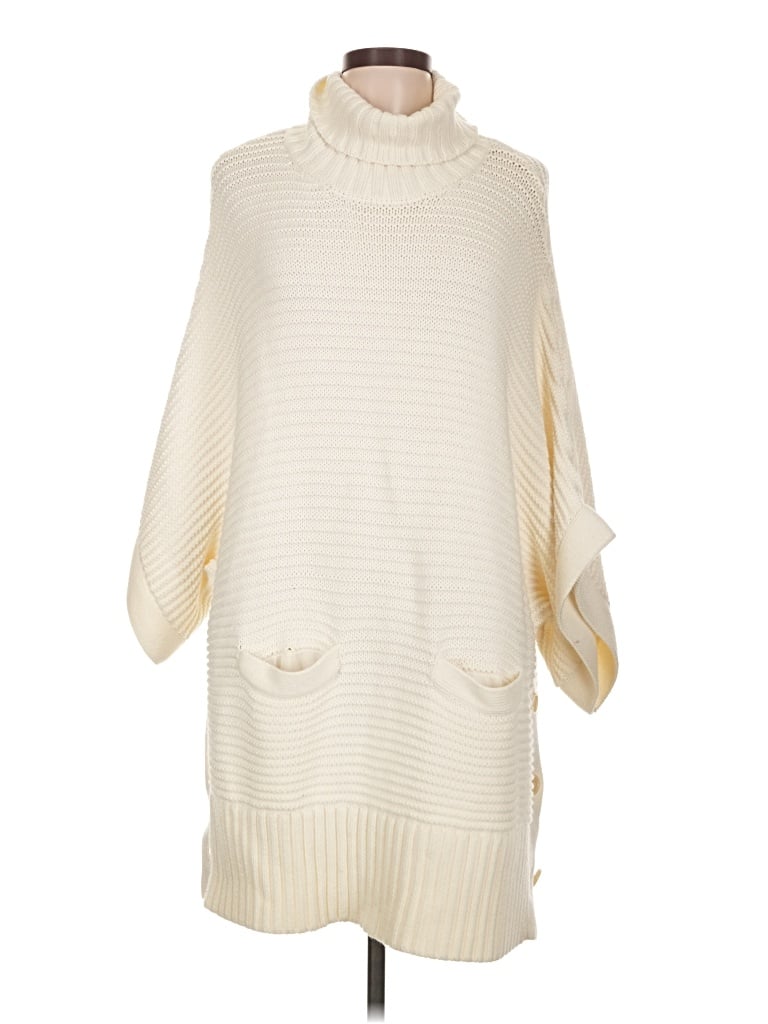 Click to view more detailed imagery on our partner's website Pre-owned Jcrew Poncho In Ivory