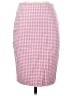 J.Crew Checkered-gingham Pink Formal Skirt Size 00 - photo 1
