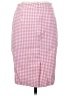 J.Crew Checkered-gingham Pink Formal Skirt Size 00 - photo 2