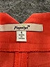 Papaya Solid Orange Shorts Size S - photo 3