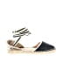 Soludos Stripes Black Wedges Size 8 - photo 1