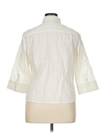 Croft & Barrow 3/4 Sleeve Button-Down Shirt (view 2)