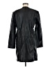 Calvin Klein 100% Polyurethane Black Trenchcoat Size M - photo 2