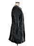 Calvin Klein 100% Polyurethane Black Trenchcoat Size M - photo 4