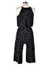 London Times Polka Dots Black Jumpsuit Size 8 Petite - photo 2
