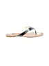 Coach Silver Flip Flops Size 8 - photo 1