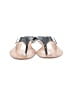 Coach Silver Flip Flops Size 8 - photo 2