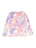 Lands' End 100% Polyester Tie-dye Pink Sweatshirt Size 6 - photo 2