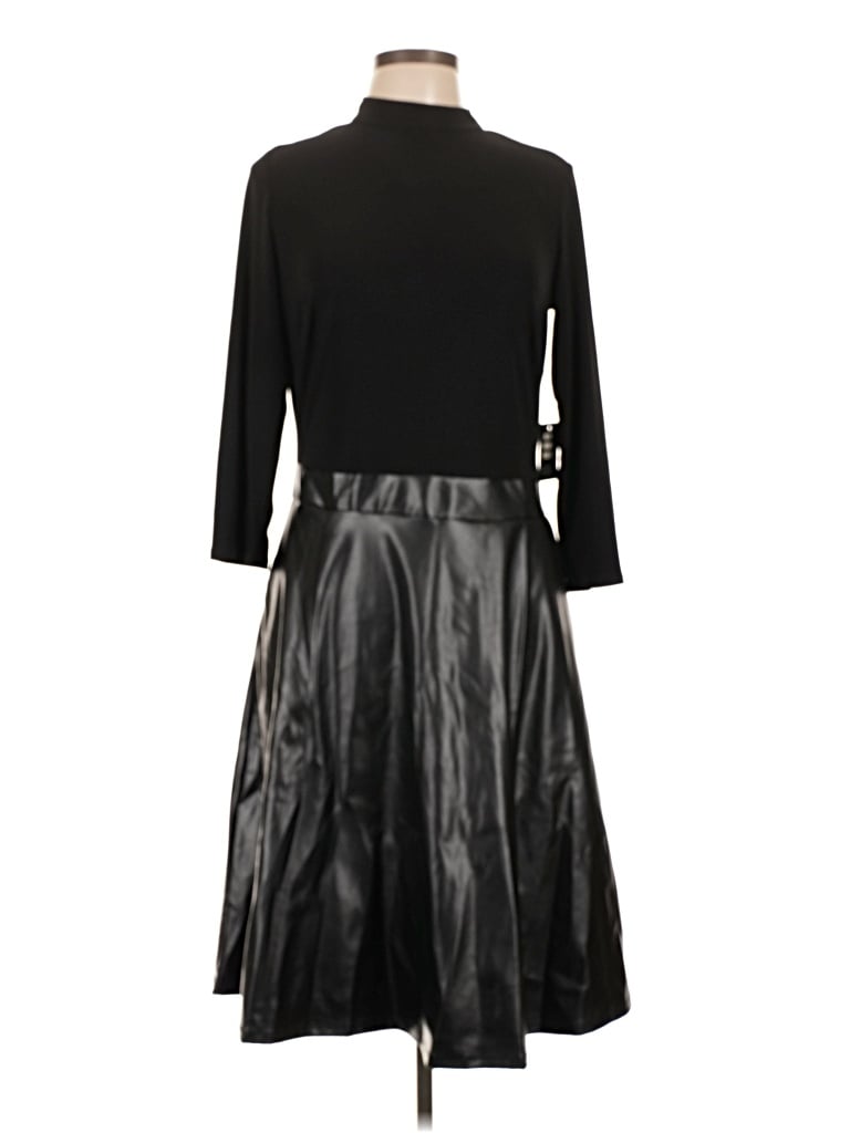 Ashley Stewart Cocktail Dress In Black