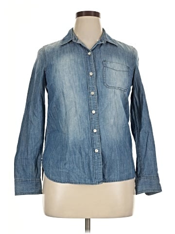 Old Navy Long Sleeve Button-Down Shirt (view 1)