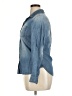 Old Navy 100% Cotton Blue Long Sleeve Button-Down Shirt Size M - photo 5