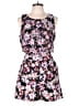 Bebe Floral Purple Romper Size 10 - photo 1