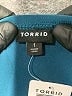 Torrid Blue Bodysuit Size 1X Plus (1) - photo 3