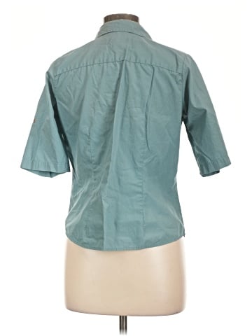 Charter Club 3/4 Sleeve Button-Down Shirt (view 2)