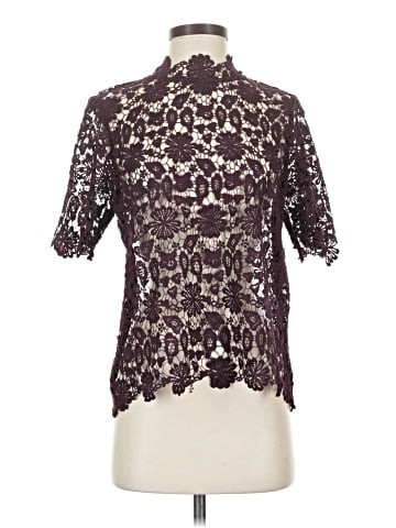 Halogen Short Sleeve Turtleneck (view 1)