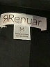 Renuar 100% Polyester Black 3/4 Sleeve Blouse Size M - photo 7