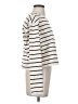 LE BOP 100% Cotton Stripes Ivory Turtleneck Sweater Size S - photo 4